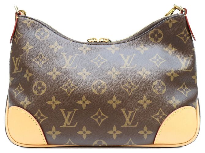 Louis Vuitton Monogram Boulogne PM Schultertasche Braun - Ansicht 3