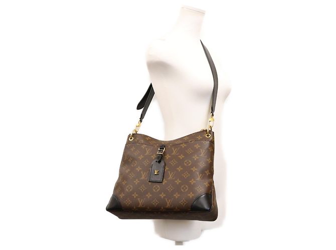 Louis Vuitton Monogram Odeon NM Schultertasche Braun - Ansicht 13