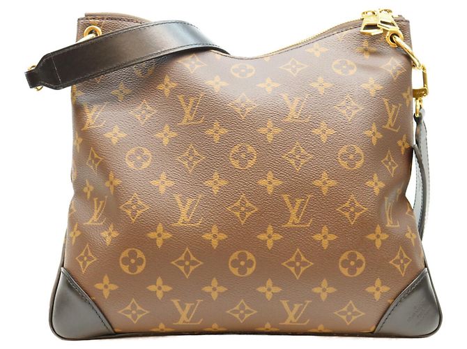 Louis Vuitton Monogram Odeon NM Schultertasche Braun - Ansicht 3