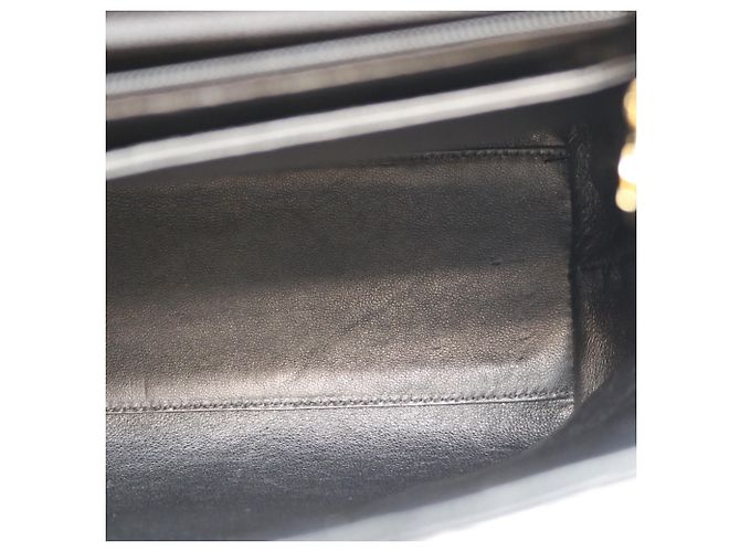 Borsa Chanel in pelle di vitello granulata Nero - vista 11