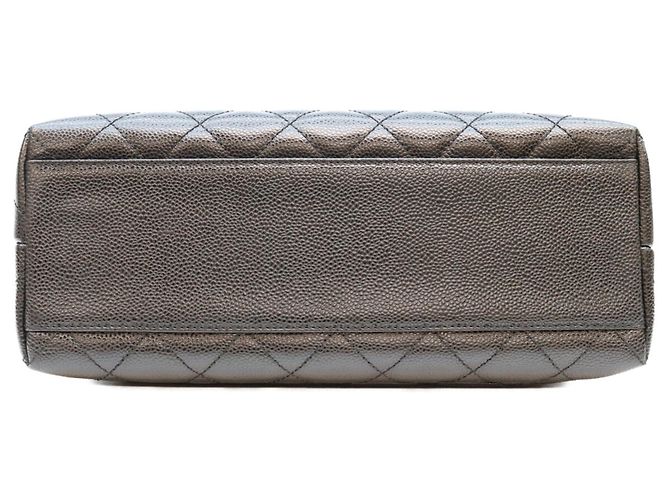 Borsa Chanel in pelle di vitello granulata Nero - vista 5