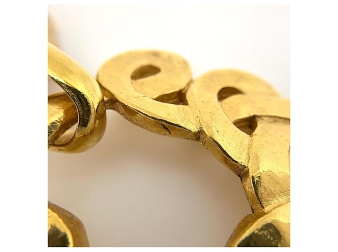 Orecchini a clip dorati Chanel D'oro - vista 4