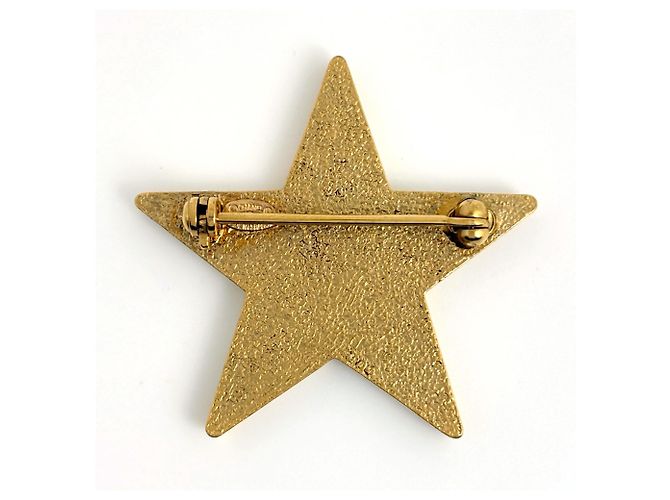 Chanel Coco Mark Star Brosche Golden - Ansicht 2