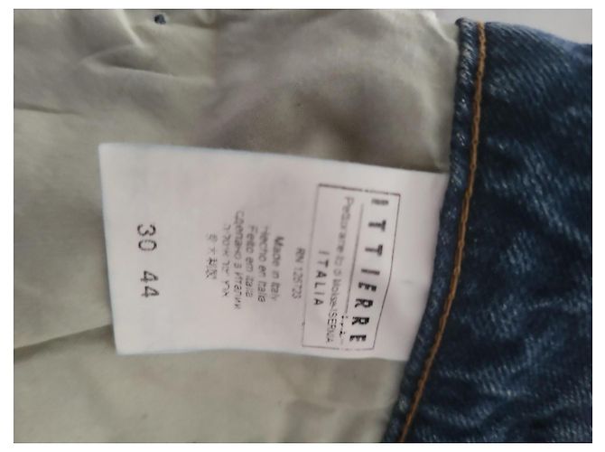 Roberto Cavalli Vaqueros lavados y rotos Just Cavalli Azul - vista 7