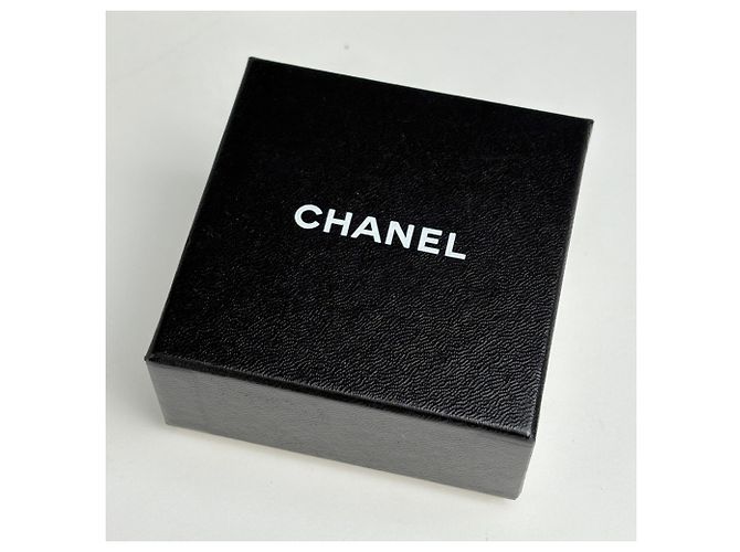 Chanel Coco Mark Brosche mit farbigem Stein Golden - view 7