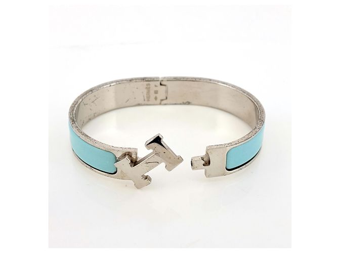 Hermès Pulsera Charm Hermes Plata - vista 2