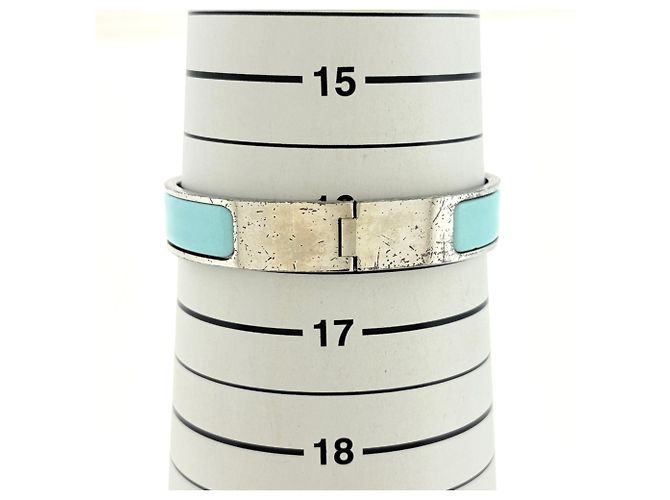 Hermès Pulsera Charm Hermes Plata - vista 5