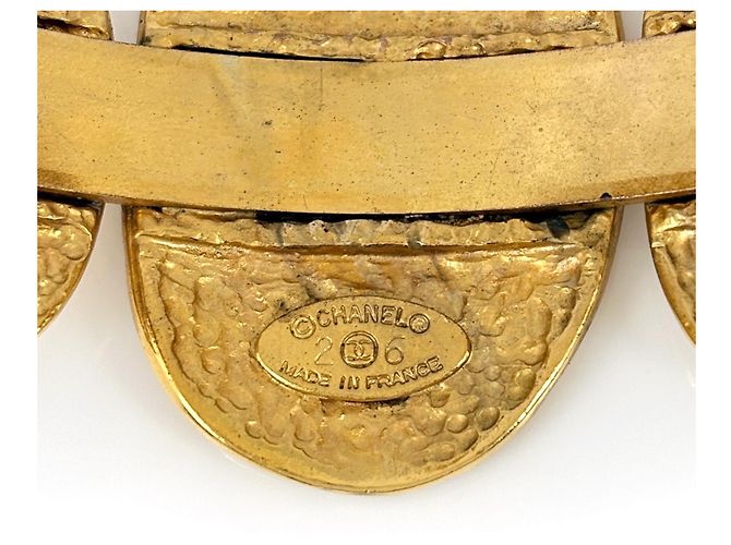 Timeless Bracciale rigido Chanel Coco Mark GP Gold D'oro - vista 6