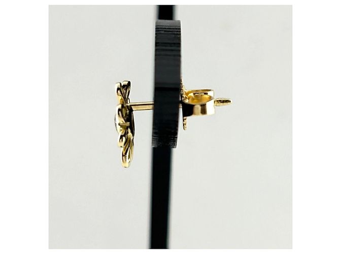 Orecchini a lobo Daisy di Tiffany & Co. in oro giallo 18K - vista 3