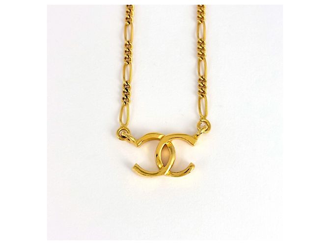 Collana Chanel placcata oro D'oro - vista 2