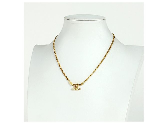 Collana Chanel placcata oro D'oro - vista 5