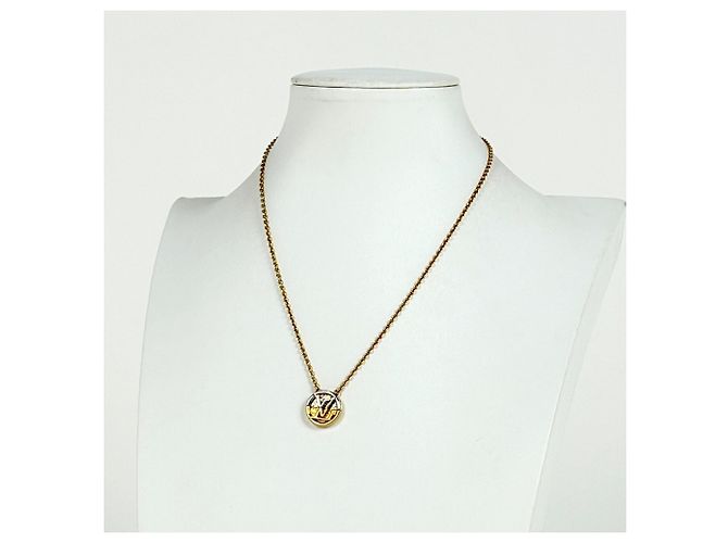Collana L to V Louis Vuitton Argento D'oro - vista 4
