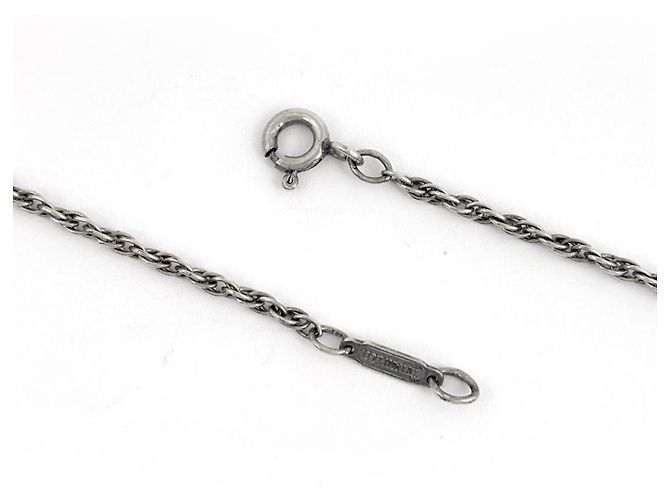 Tiffany & Co. Vintage Coin Halskette Silber Golden - Ansicht 3