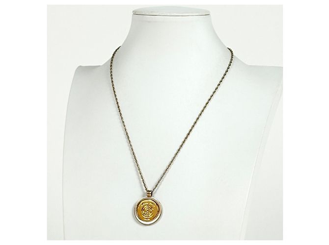 Tiffany & Co. Vintage Coin Halskette Silber Golden - Ansicht 5