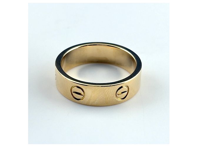 Anello Love di Cartier in oro giallo - vista 2