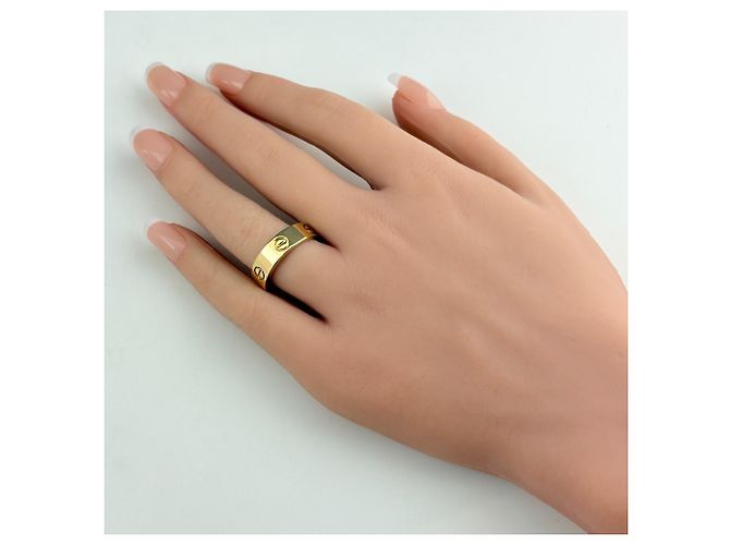 Anello Love di Cartier in oro giallo - vista 3