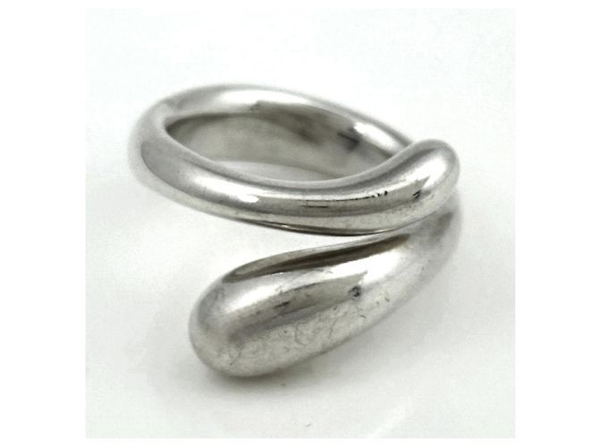 Elsa Peretti Anillo Tiffany & Co. en forma de gota alargada Plata - vista 2