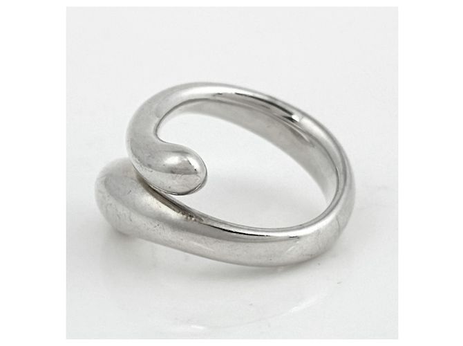 Elsa Peretti Anillo Tiffany & Co. en forma de gota alargada Plata - vista 3