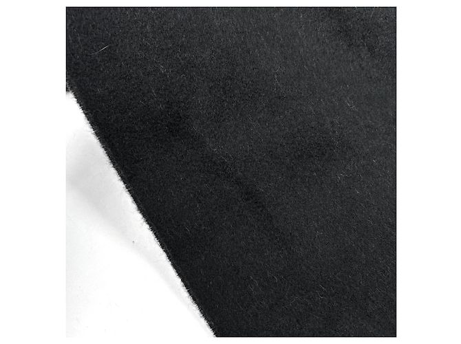 Hermès Stola in cashmere nero Hermes - vista 3