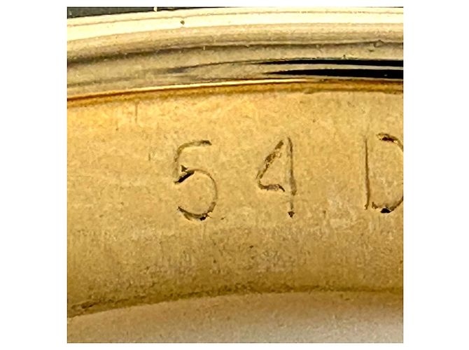Anello Ellipse di Cartier in oro giallo con zaffiro - vista 7