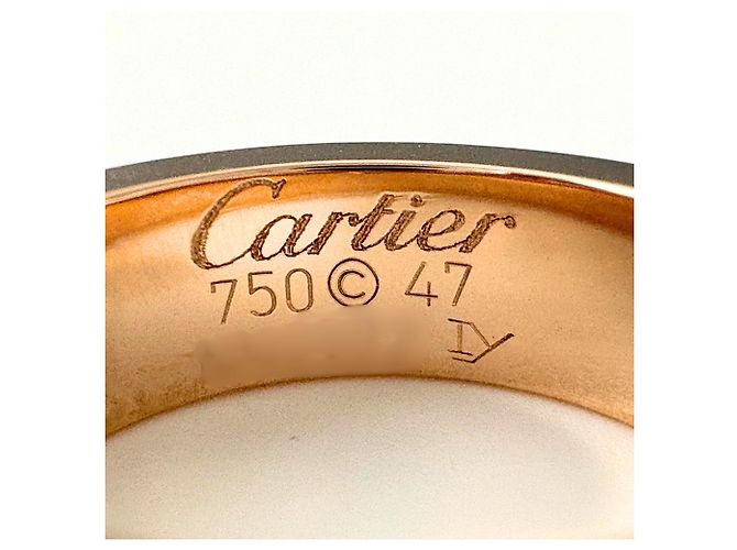 Anello Love di Cartier in oro rosa - vista 5