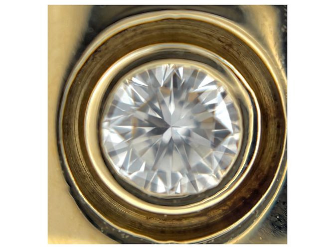 Anello Love di Cartier in oro giallo 18K con diamanti - vista 2