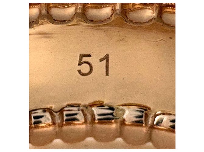 Anello Perle Signature di Van Cleef & Arpels in oro rosa - vista 5