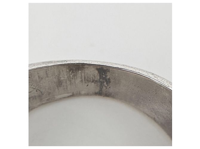 Hermès Hermes Sterling Silber Bandring - Ansicht 5
