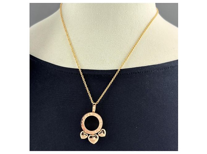 Bulgari Collana con pendente Bvlgari Allegra in oro giallo 18K - vista 3