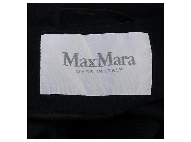Cappotto Camel Manuela Max Mara Blu Blu navy - vista 4