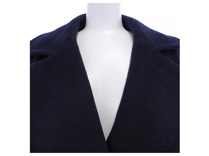 Cappotto Camel Manuela Max Mara Blu Blu navy - vista 5