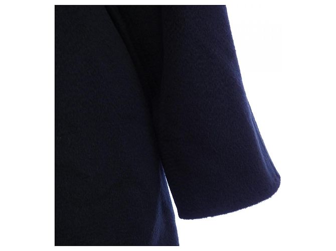 Cappotto Camel Manuela Max Mara Blu Blu navy - vista 6