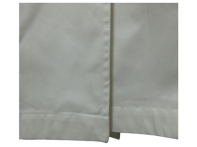 Autre Marque Abrigo con cinturón de la colección Rain de Herno Blanco - vista 9