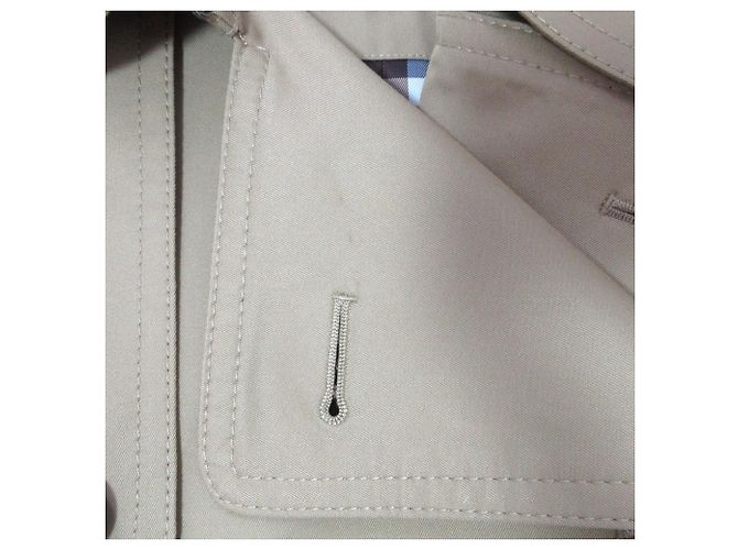 Autre Marque Sobretudo longo xadrez com cinto Aquascutum Bege - vista 12