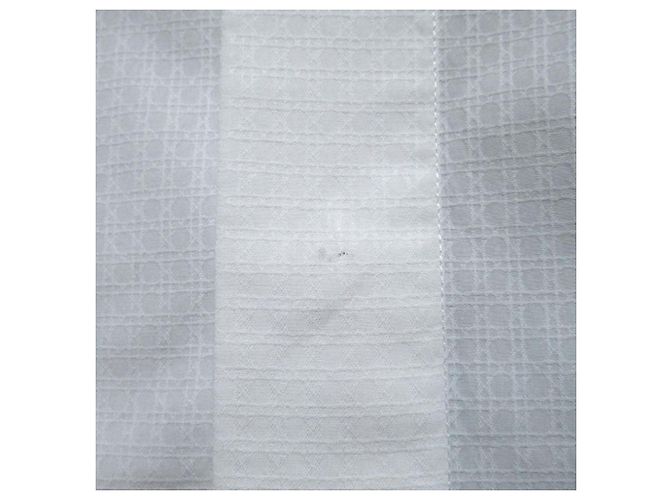Camicia a maniche lunghe Dior Homme Cannage Bianco - vista 5