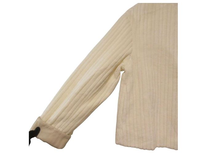 Autre Marque Chaqueta DES PRES Wide Ridge Pile Jacket Blanco Crudo - vista 5