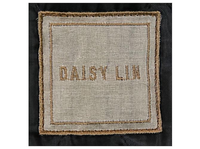 Autre Marque DAISY LIN Fondant Chocolat Shearling Half Coat Castaño - vista 10