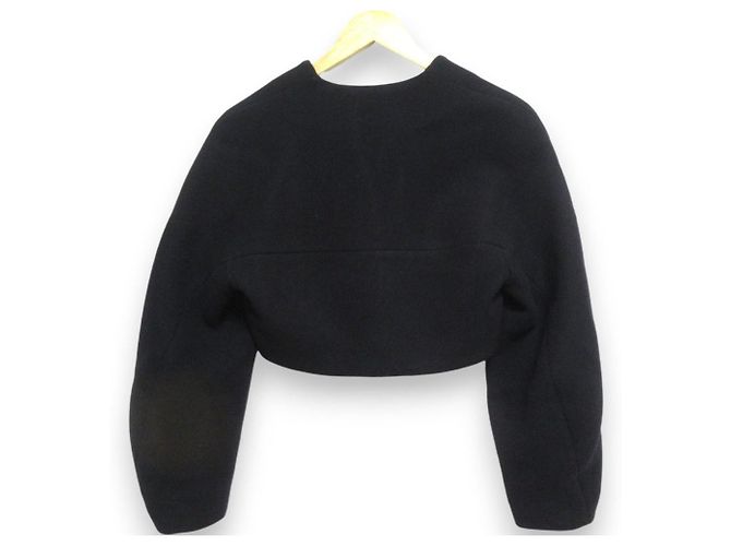 Autre Marque Bolero de lana DES PRES Negro - vista 2
