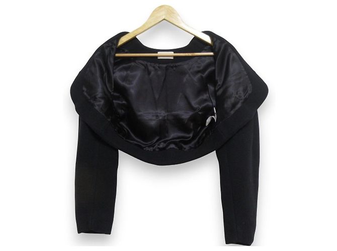 Autre Marque Bolero de lana DES PRES Negro - vista 3