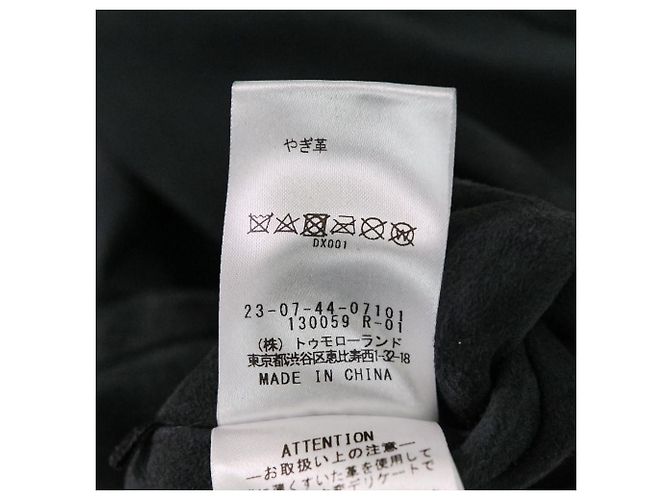 Autre Marque Chaqueta de ante de cabra GALERIE VIE Azul Azul marino - vista 10
