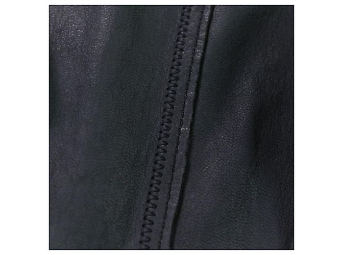 Autre Marque Chaqueta de ante de cabra GALERIE VIE Azul Azul marino - vista 7