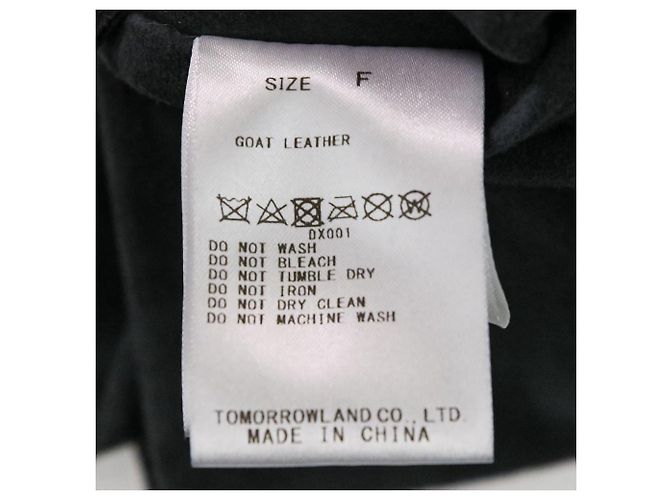 Autre Marque Chaqueta de ante de cabra GALERIE VIE Azul Azul marino - vista 9