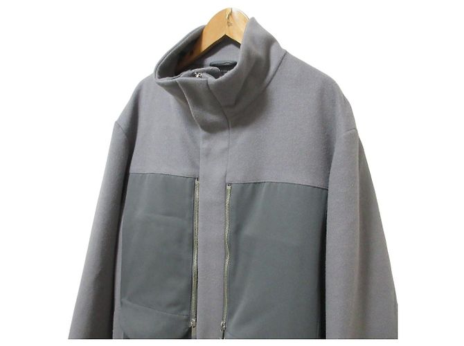 Autre Marque Cappotto con collo alto e zip ZUCCa Marrone - vista 3