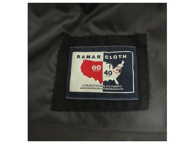 Autre Marque Abrigo de lana RAMAR CLOTH de Woolrich Negro - vista 10