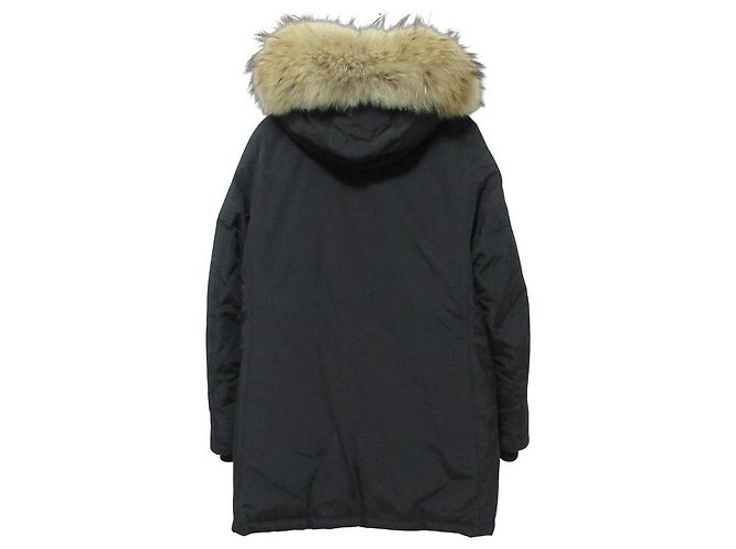 Autre Marque Abrigo de lana RAMAR CLOTH de Woolrich Negro - vista 2