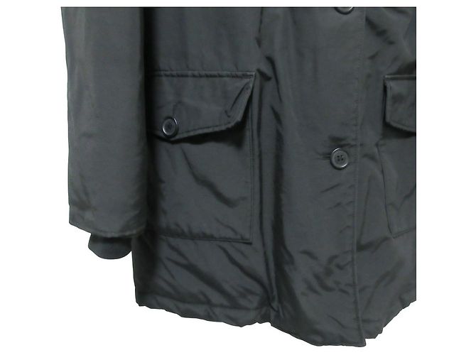 Autre Marque Abrigo de lana RAMAR CLOTH de Woolrich Negro - vista 5