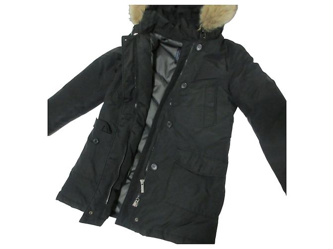 Autre Marque Abrigo de lana RAMAR CLOTH de Woolrich Negro - vista 7