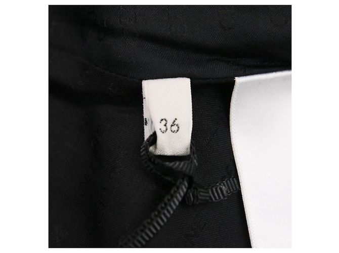 Céline Falda plisada de lana con detalle de alfiler Celine Castaño - vista 10