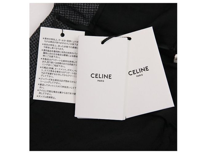 Céline Falda plisada de lana con detalle de alfiler Celine Castaño - vista 14