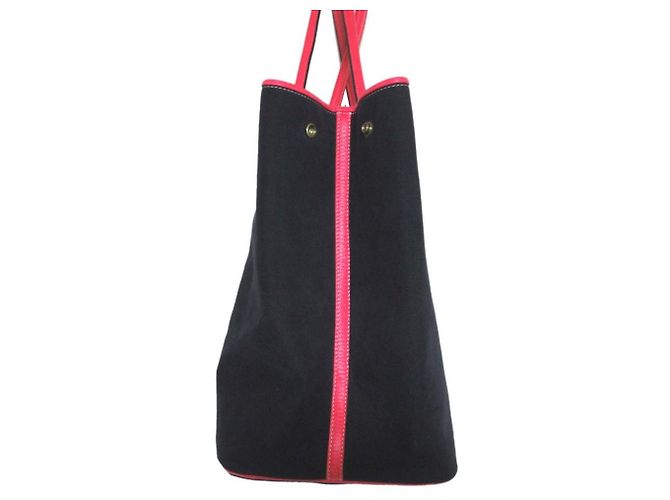 Autre Marque Cisei Wildleder-Tote-Bag Blau - Ansicht 3